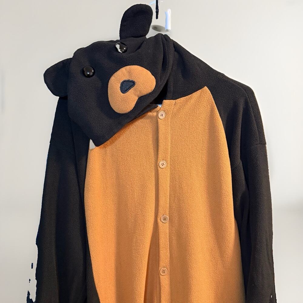 III HHONS Animal Bear One Piece Costume Cosplay Teen Halloween Christmas Pajamas